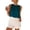 Mint Green-tank tops for women, variant on AnuYalue Linen Tank Tops for Women Loose Fit Crew Neck Cropped Tees Summer Beach Sleeveless Shirt