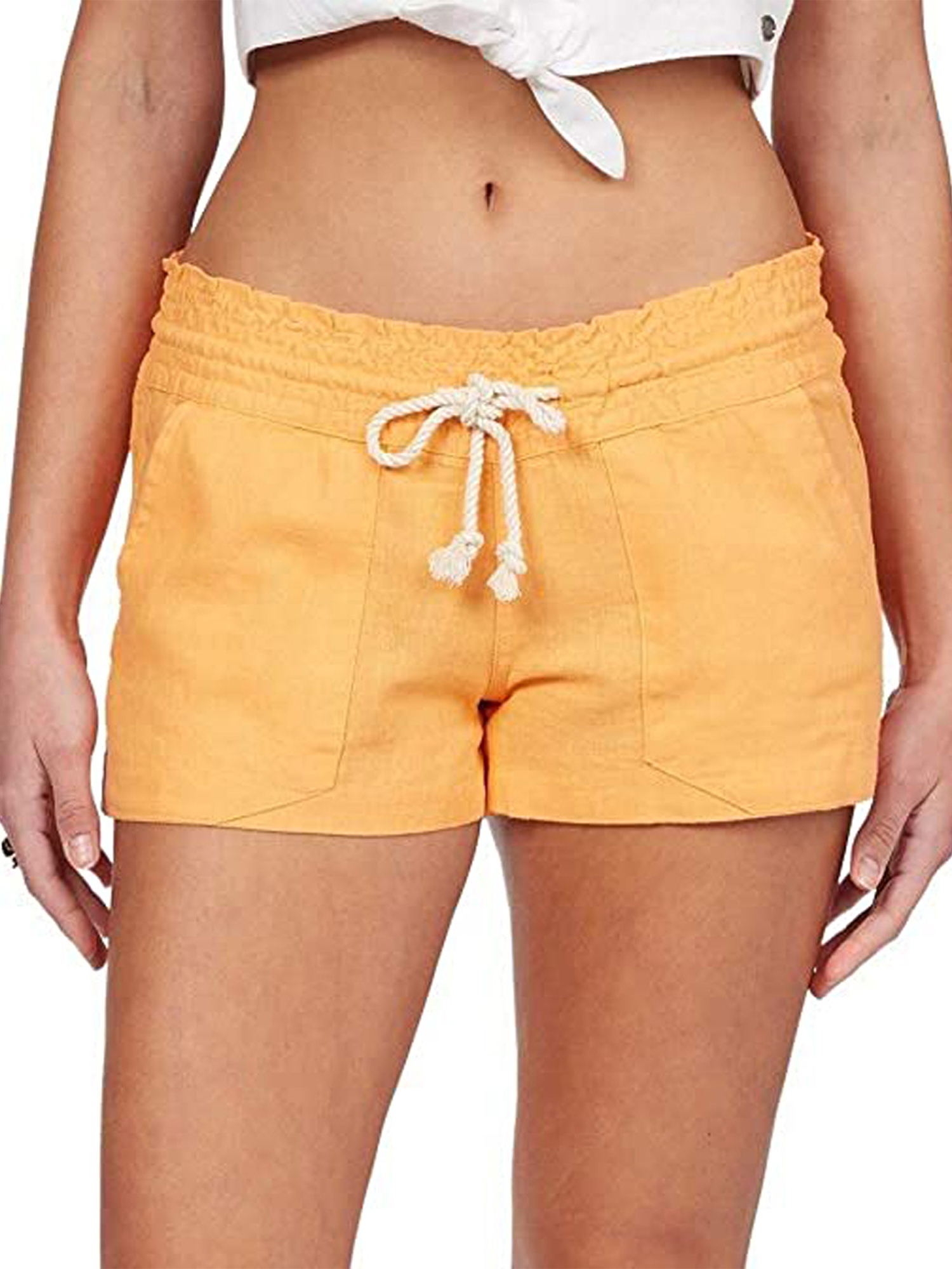 Yellow Hot Pants Shorts