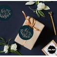 thumbnail image 5 of Inkdotpot 100 Pack Merry Christmas Favor Paper Tags Craft Real Rose Gold Foil Hang Tags, 5 of 7
