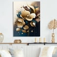 thumbnail image 2 of Designart Deep Blue Calla Lily Bouquet VI Canvas Wall Art, 2 of 5