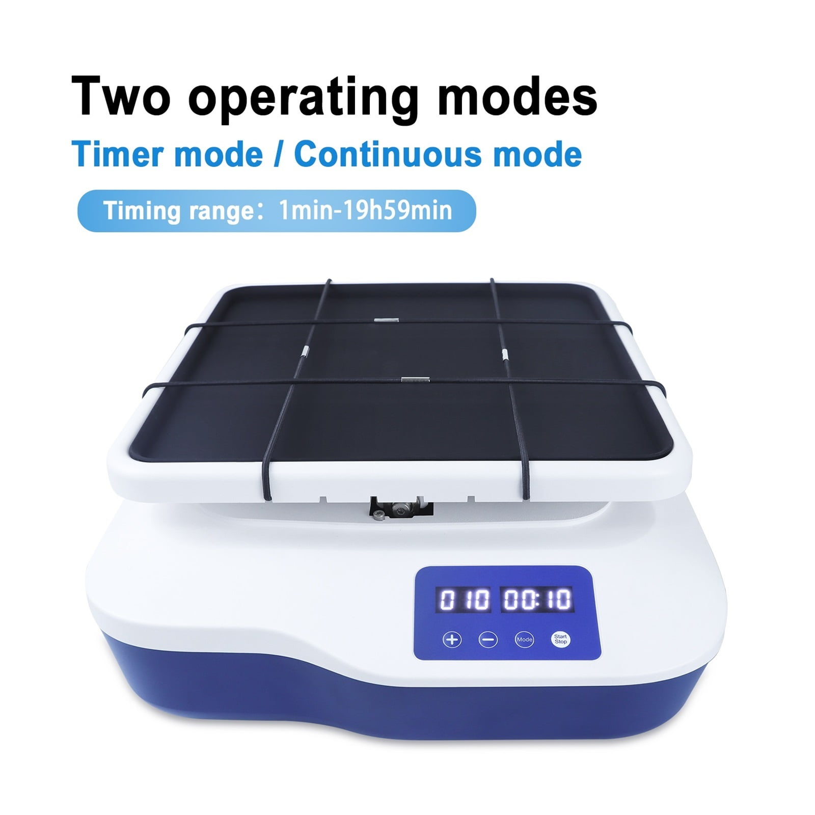 Circular Rocker SK-R1807-S LED Digital Rocking Shaker Mixing Oscillator Adjustable Speed 10-80rpm ,Easy to Use