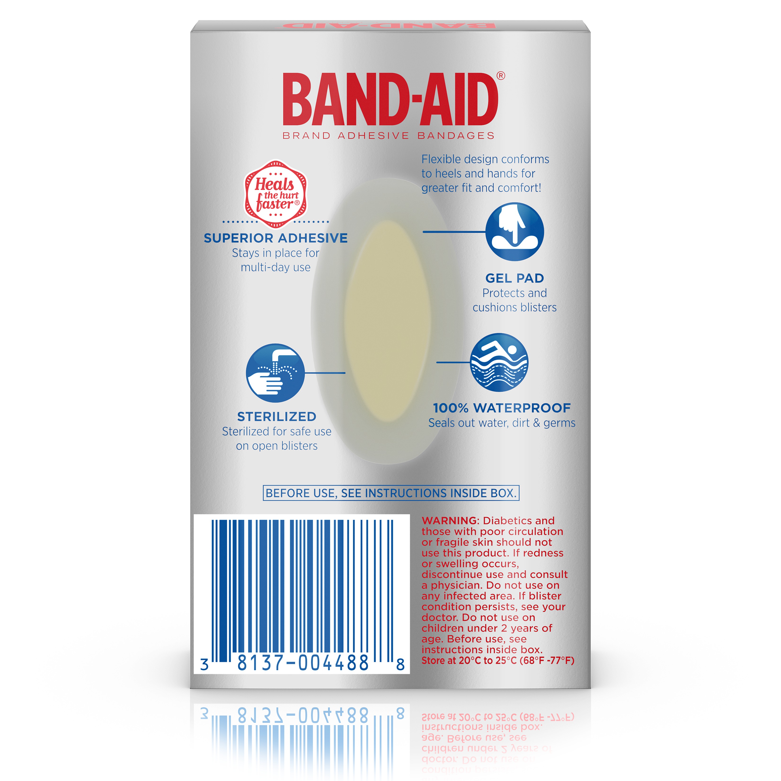Band-Aid Brand Blister Protection, Adhesive Bandages, 6 Count - image 3 of 8