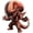 Brown, variant on 3D Printed Alien Sci Fi Figurine Statue for Home Office Desk DecorBrown