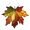 1PC, variant on Maple Leaf Suncatcher, Maple Leaves Fall Ornaments Fall Leaf Decorations, Maple Leaf Dyed Acrylic Window Wall Hanging Ornament For Thanksgiving Autumn Party Supplies (1PC)