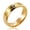 Gold-Her King, variant on Her King Ring Gold Color Stainless Steel Matching Promise Wedding Engagement Band for Boyfriend, 1 Piece Size 10