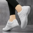 thumbnail image 5 of White Cheerleading Shoe Fitness Training Athletic Sport Competition Tennis Sneakers Youth Adult Cheer Shoes, 5 of 15