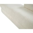 thumbnail image 5 of Meridian Furniture Kennedy Cream Faux Shearling Teddy Fabric Bench, 5 of 14