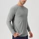 thumbnail image 4 of pstuiky mangas largas para hombre, Protector solar de color sólido para hombre, ligero, transpirable, de manga larga. Tops de hombre s, 4 of 7