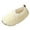 Beige, variant on Women's Sock Bootie Slippers - Faux Shearling Upper with Grippy Sole & Heel Coverage, Cozy Indoor Slide Boots
