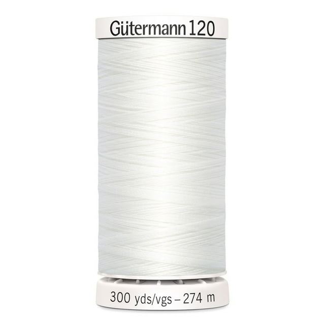 GÜTERMANN 120 Sew‑All All‑Purpose Polyester Thread — 128 m (140 yd) Spool
