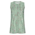 thumbnail image 2 of Tank Top for Women Printed Pullover Fashionable Casual Round Neck Top, 2 of 3
