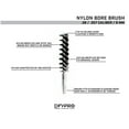 thumbnail image 3 of DFVPRO Nylon Bore Brushes {9mm/.38 Caliber/.357}, 10 Pack, 3 of 5