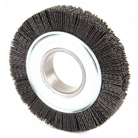 UPC: 0012382861209 | Weiler Composite Metal Hub Wheel Brushes  Ceramic  6 in  4000 rpm – 1 EA (804-86120)
