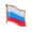 Style2, variant on RUSSIA FLAG PIN - Official RUSSIAN National Shiny Waving Flag Enamel Lapel PIN