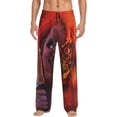 thumbnail image 2 of Lsque Chucky Print Men's Pajama Pants, Lounge Pant - Comfortable Home Wear,Elastic Waistband, Stylish Design-X-Large, 2 of 9