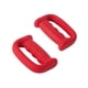 thumbnail image 1 of 2x mancuernas de boxeo peso de mano multifunción accesorios para levantamiento de pesas mancuerna de entrenamiento para caminar trotar cardio aeróbico Rojo, 1 of 8