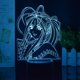 thumbnail image 1 of Luz nocturna LED 3D Oh My Goddess Belldandys que cambia de color, 1 of 2