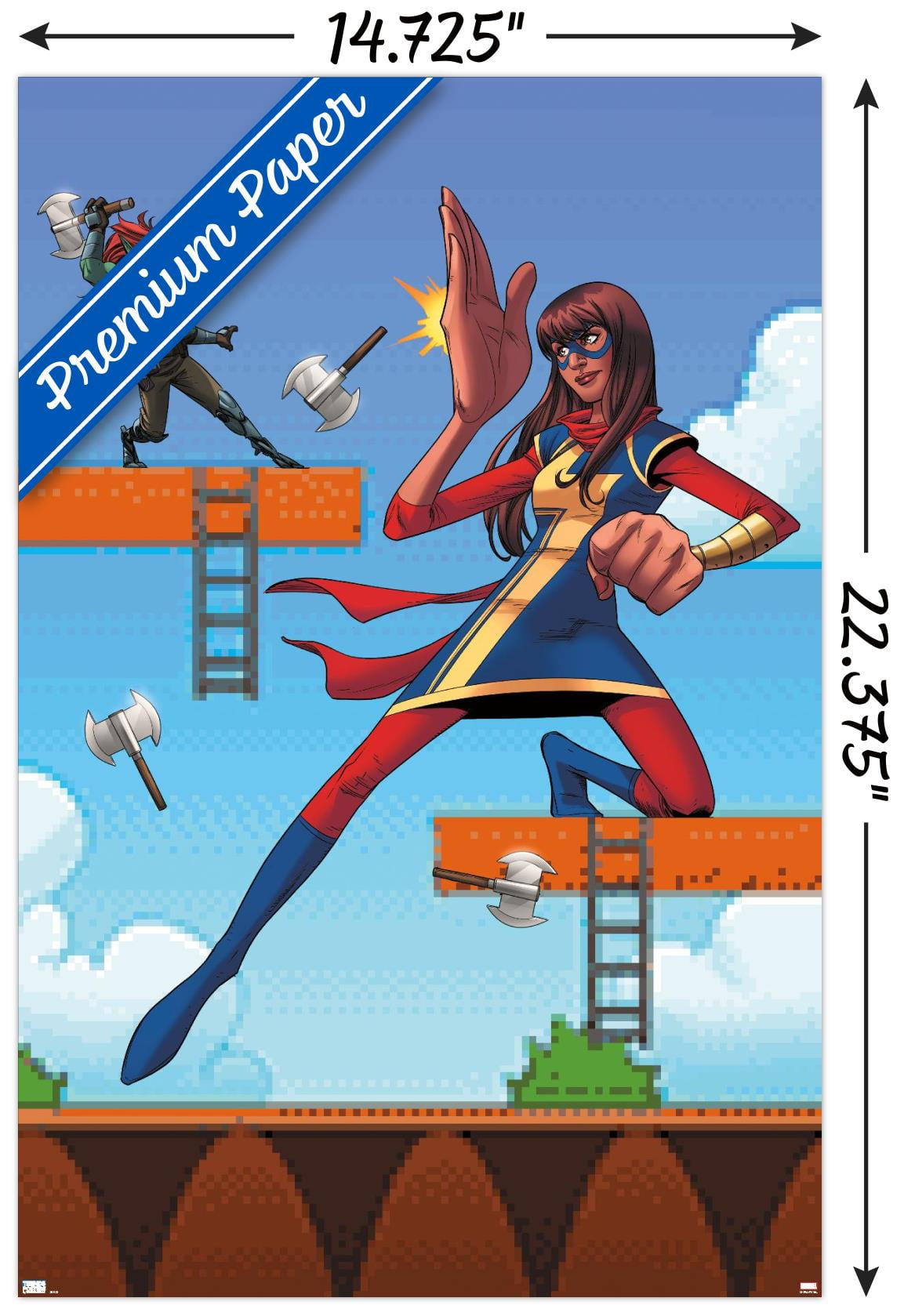 Marvel Comics - Ms. Marvel - Ms. Marvel #15 Wall Poster, 14.725" x 22.375"