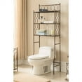 thumbnail image 2 of Brushed Copper Finish Iron 3 Tier Bathroom Rack, 2 of 3