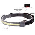 thumbnail image 2 of Linterna Frontal Cob Recargable Con Luz De Advertencia De Seguridad Roja Lámpara De Cabeza Portátil Para Pescar Correr Camping Yuarrent HA038184-00, 2 of 6