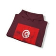 thumbnail image 4 of Tunisia Tunisian Pride Flag Hoodie, Gifts, Hooded Sweatshirt, 4 of 4