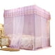 thumbnail image 2 of Mosquitera, cortina de cama con mosquitera de cuatro esquinas de princesa de lujo, artesanía superior Jadeshay A, 2 of 8