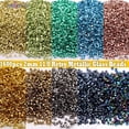 thumbnail image 2 of Charms 10g/1600pc 1.6mm Metalizado Miyuki Delica Cuentas De Vidrio Sueltas Para Hacer Joyas De Costura DIY Encantos Hechos A Mano Pulsera Hecha, 2 of 4
