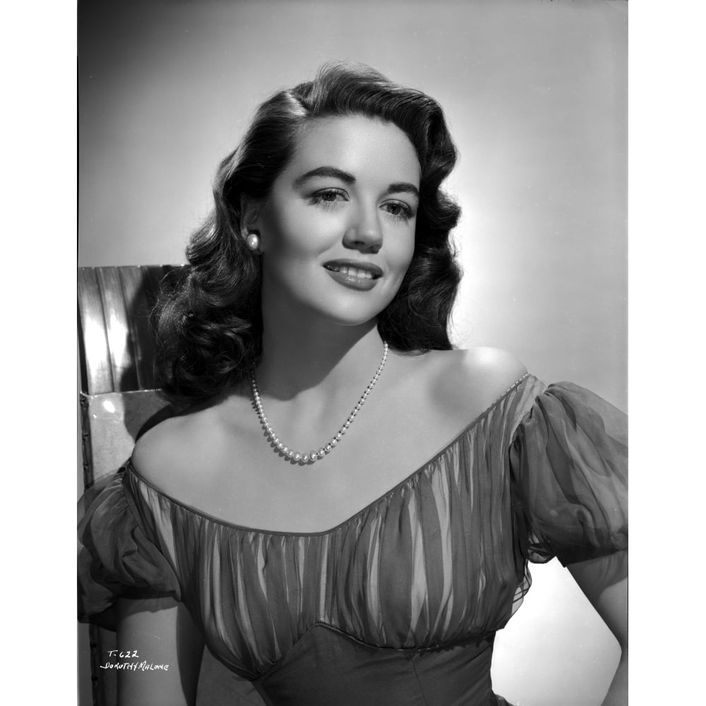 dorothy malone on a lace dress posed smiling photo print 8 x 10 dorothy malone on a lace dress posed smiling photo print 8 x 10