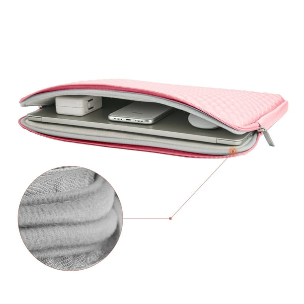 LLAYOO 14 Inch Laptop Sleeve Diamond Foam Shock Resistant Neoprene