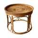 thumbnail image 1 of Mesa auxiliar de ratán, mesita de noche, muebles de decoración moderna para el hogar, mesa de centro decorativa 26cmx20cm, 1 of 9