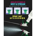 thumbnail image 3 of 24 Oz Empty Spray Bottle Plastic, Commercial Household Water, Green, 4 Pack, 3 of 3