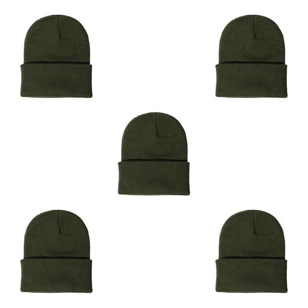 Gorro de punto Qarigey Ajustable Otoño Skullcap Color caramelo