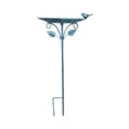 thumbnail image 4 of Almencla Mangeoire à Oiseaux Extérieure Mangeoire Décorative, Résistante aux Intempéries, Bain d'Oiseaux Rétro pour Cour Patio Pelouse Jardin Arrière Bleu, 4 of 8