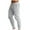 Gray, variant on Mchoice Sweatpants for Men Casual Athletic Gym Workout Solid Color Pants Tight Fitting Elastic Waist Pockets Fitness Sport Pants