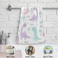 thumbnail image 6 of GZHJMY Dinosaur Soft Hand Towels, 2 Pcs Absorbent Bath Towel Decorative Fingertip Towels for Bathroom Gym Spa Hotel Beach Swimming Pool,14.4"x 28.3", 6 of 7