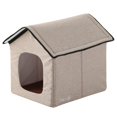 thumbnail image 1 of Pet Life PH8BGLG Maison pour Chiot Intelligente Chauffante et Rafraîchissante - Beige - Grand, 1 of 1