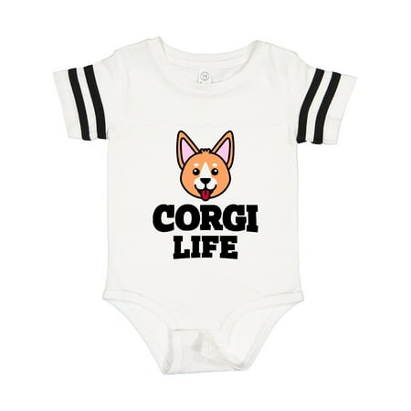 

Inktastic Corgi Life Gift Baby Boy or Baby Girl Bodysuit