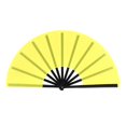 thumbnail image 2 of Dianhelloya Vibrant Lightweight Folding Fan for Dance Performances, Stage Props, Parties - Portable Handheld Cooling Accessory with Ergonomic Handle (33cm, Multi-Color), 2 of 8
