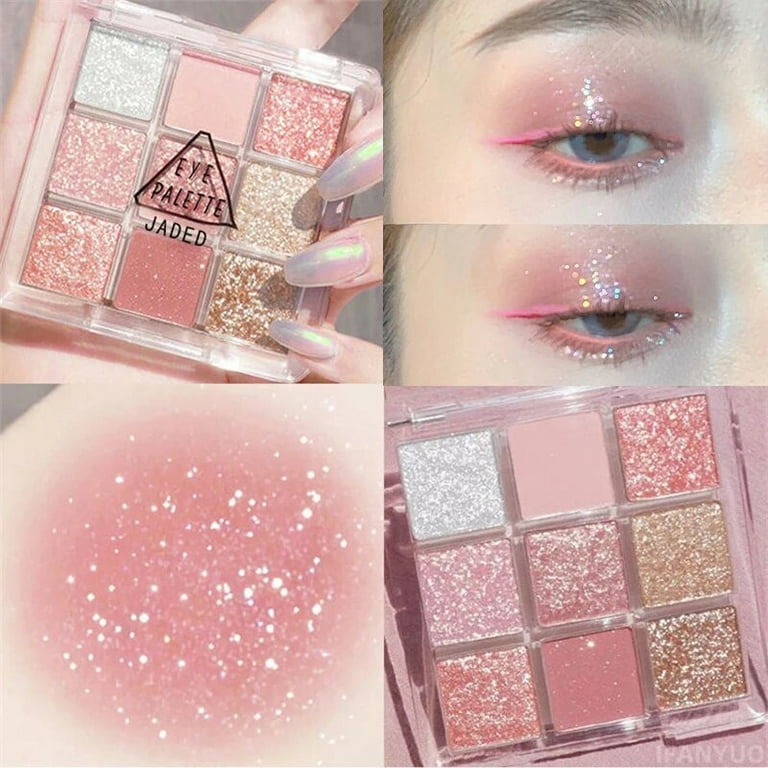 Pink sparkles makeup palette discount