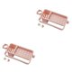 thumbnail image 4 of Matsuzay Estante de drenaje Estante de almacenamiento desmontable Organizador de plástico ajustable para cocina de baño, rosa Type1 NO1, 4 of 6