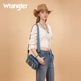 thumbnail image 3 of Bolso Cruzado Montana West Wrangler Boho Azteca Azul Marino para Mujer, 3 of 6