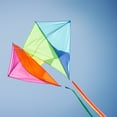 thumbnail image 2 of In the Breeze 3370 — Pacific Dancing Diamonds Kite — Large, Colorblock Single-Line Kite with Long Streaming Tails; Kite Line Included, 2 of 5