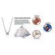 thumbnail image 5 of Collar con Colgante de Cuarzo Metiz Yashi Magnetoterapia Talla 10868, 5 of 5