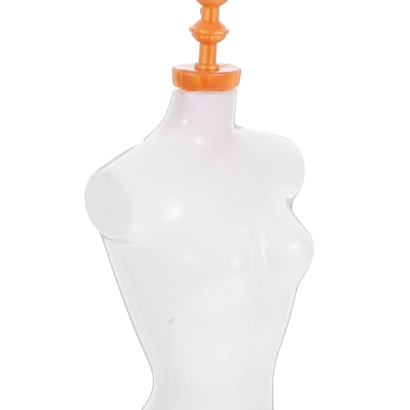 WRISTBIQUE Multi Doll Dress Form Mannequin for Jewelry Display ABS Portable Lightweight 1/6 Scale 6PCS