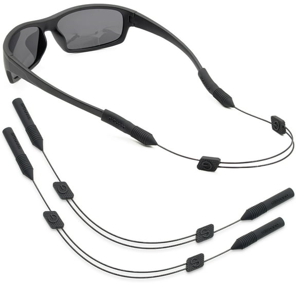 SiGonna Wired Eyewear Retainer Lanyard, Set of 2, Adjustable Fit 15"L
