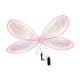 thumbnail image 3 of Alas de hada, alas de mariposa, accesorios de disfraz para festival de Halloween Rosa, 3 of 9