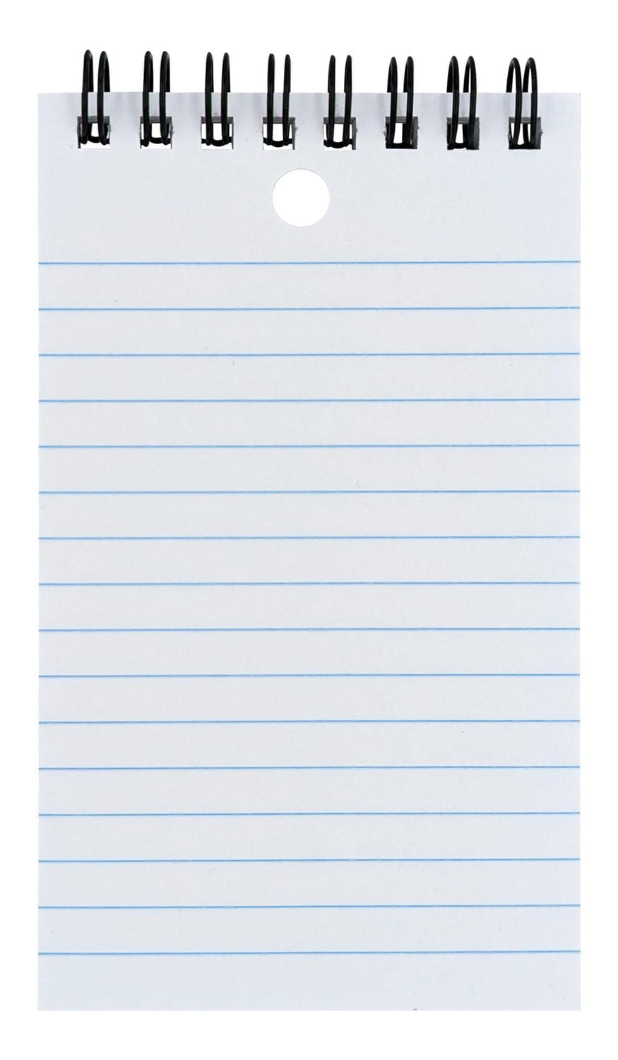 Bloc-notes à spirale supérieure mini, 5 po x 3 po, 60 feuilles/bloc, 3 blocs/paquet, 4/paquet