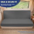 thumbnail image 2 of Qpednta 2-Piece Dark Gray RV Couch Covers Washable RV Sofa Bed Covers Super Stretch Elastic, Slipcovers for Jackknife Camper Couch, for Rvs and Home Living Rooms, Machine Washable, 2 of 7