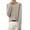 Khaki, variant on ibuvkizy Sweaters for Women Spring Women's Sweater Cardigan V-neck Long Sleeve Plus Oversize Women's Cardigan Knitted Outer Gold,XL