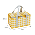 thumbnail image 2 of Bolsa De Picnic Bloosom  Para Camping Al Aire Libre De Gran Capacidad Amarillo, 2 of 5